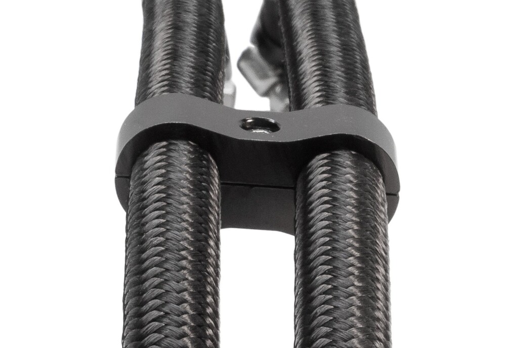Jagg Hose Separator 3/8" Black Anodized