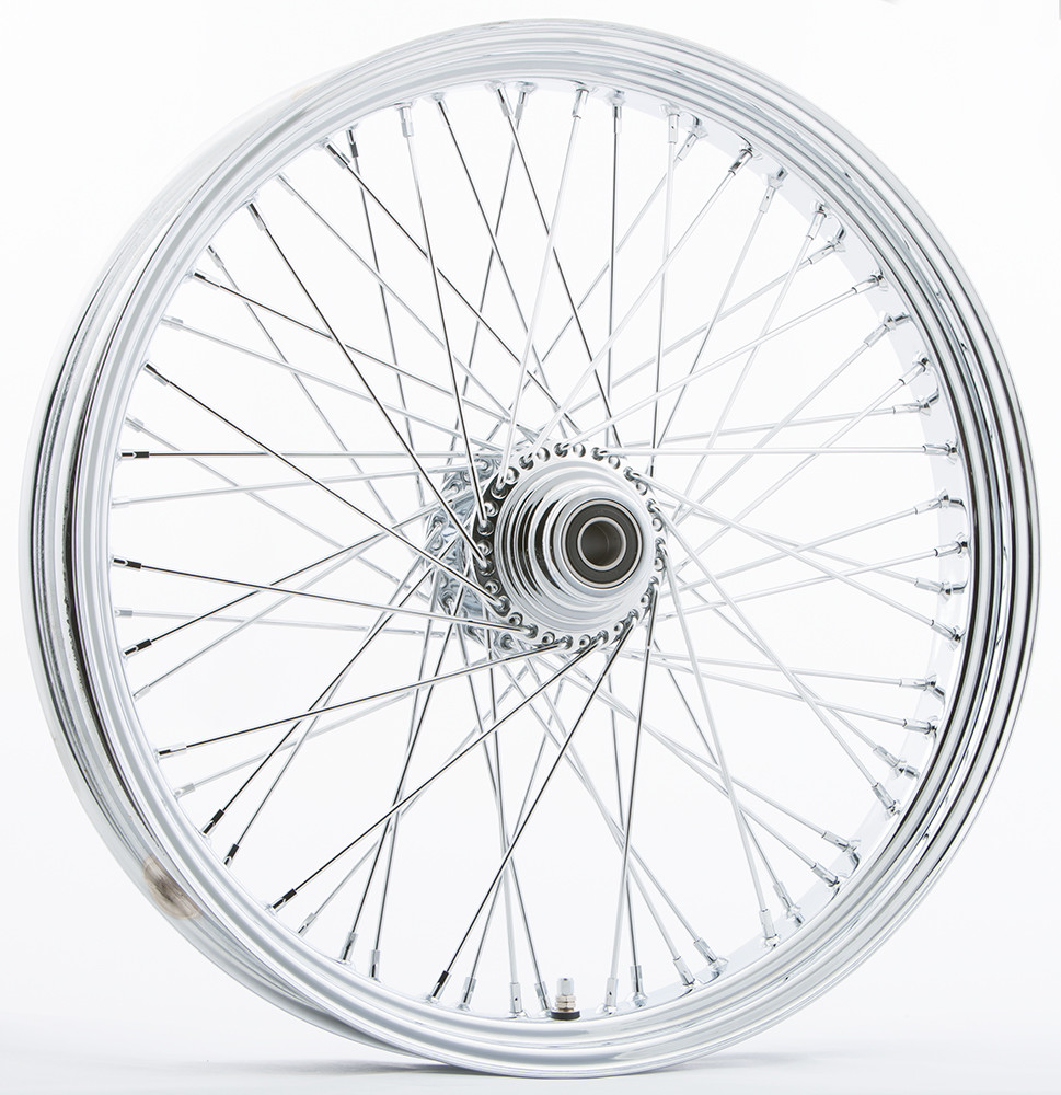 FR 60-SPK SD CHROME 23X3.5 WG-HUB 3/4" AXL 00 LTR