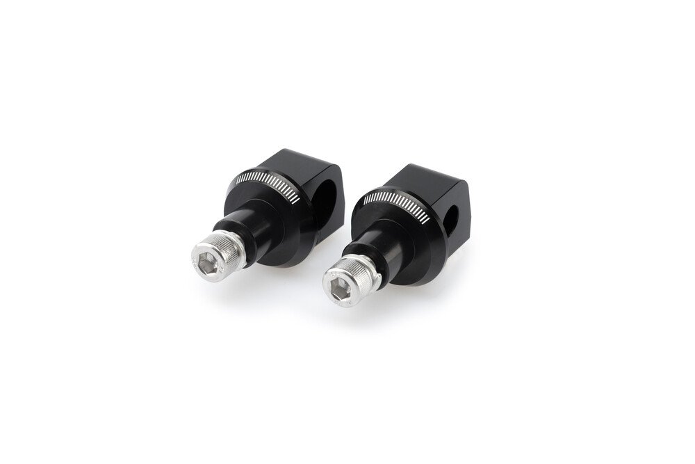 FOOTPEG ADAPTER BLACK KAW