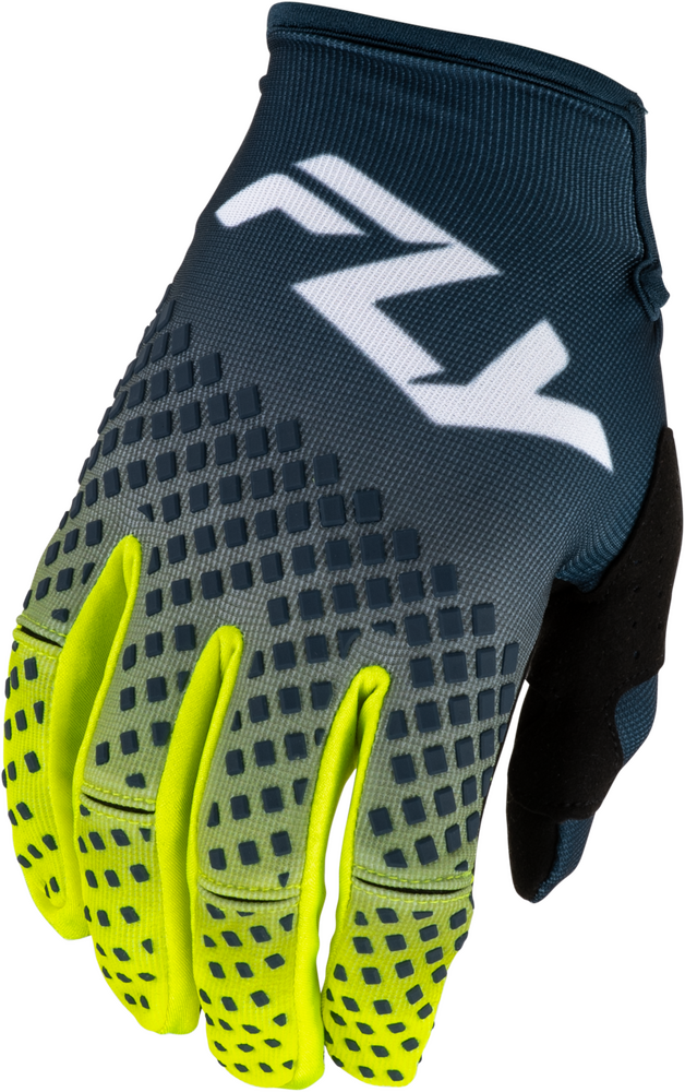 Fly Racing Kinetic Fade Gloves (2027) — Navy/Hi-Vis/White