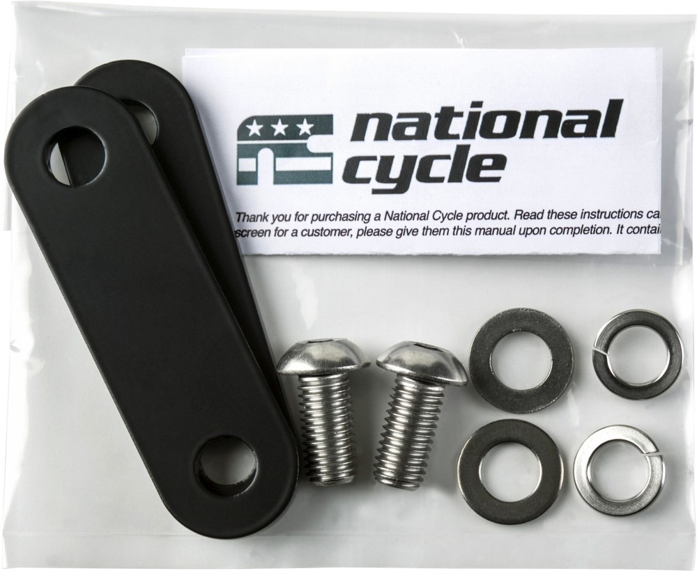 National Cycle Footrest Mount/Pr Black 76mm Comfort Bar Gl1800