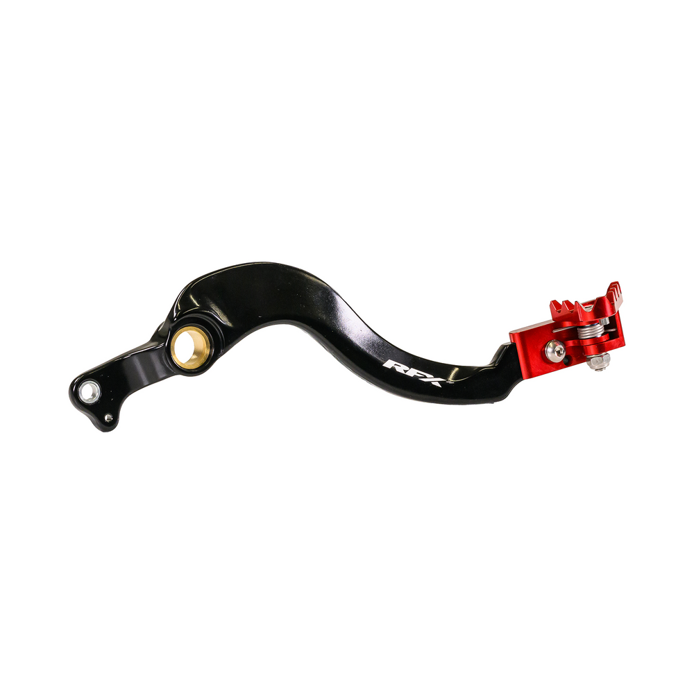 Rfx Rear Brake Pedal Red Folding-Tip Hon