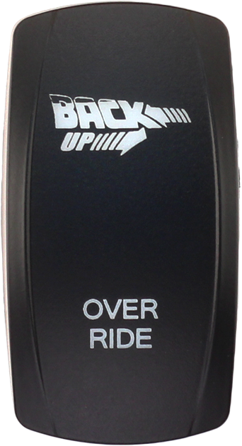 XTC Power Products Dash Switch Rocker Face - Reverse Override
