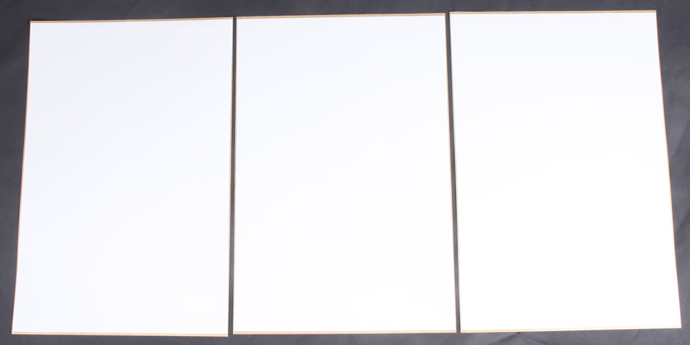 D-COR UNIVERSAL NUMBER PLATE WHITE 3/PK