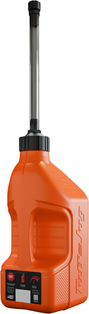 Tuff Jug Utility Container Orange W/ Autostop Spout 2.5 Gal
