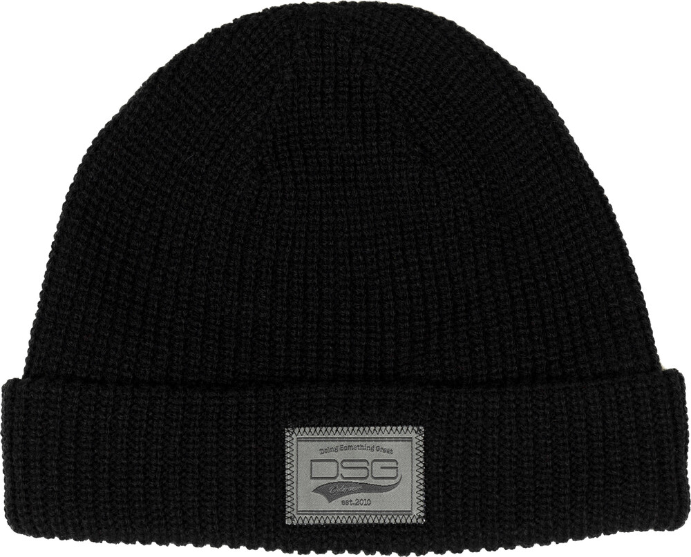 Dsg Cap Knit Beanie — Black