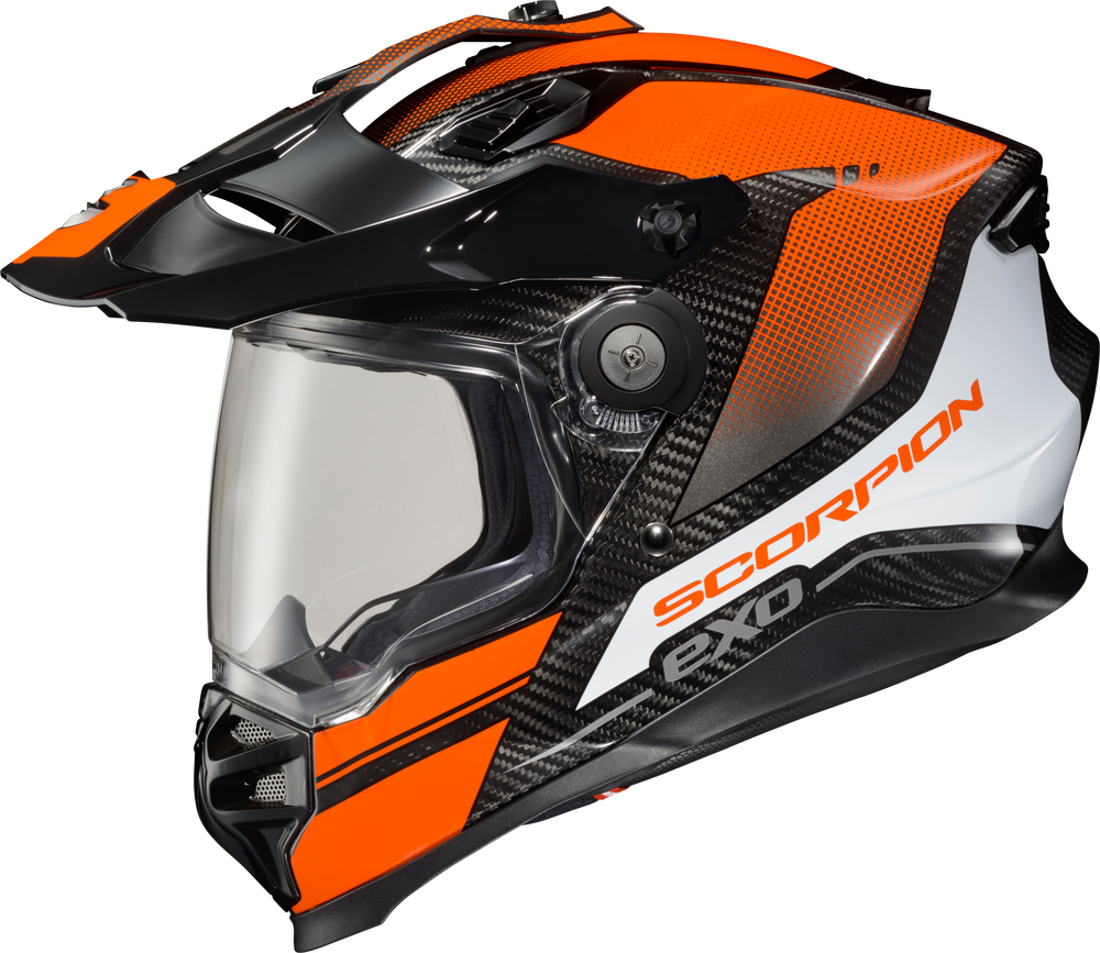 XT9000 CARBON FULL-FACE HELMET TRAILHEAD ORANGE LG