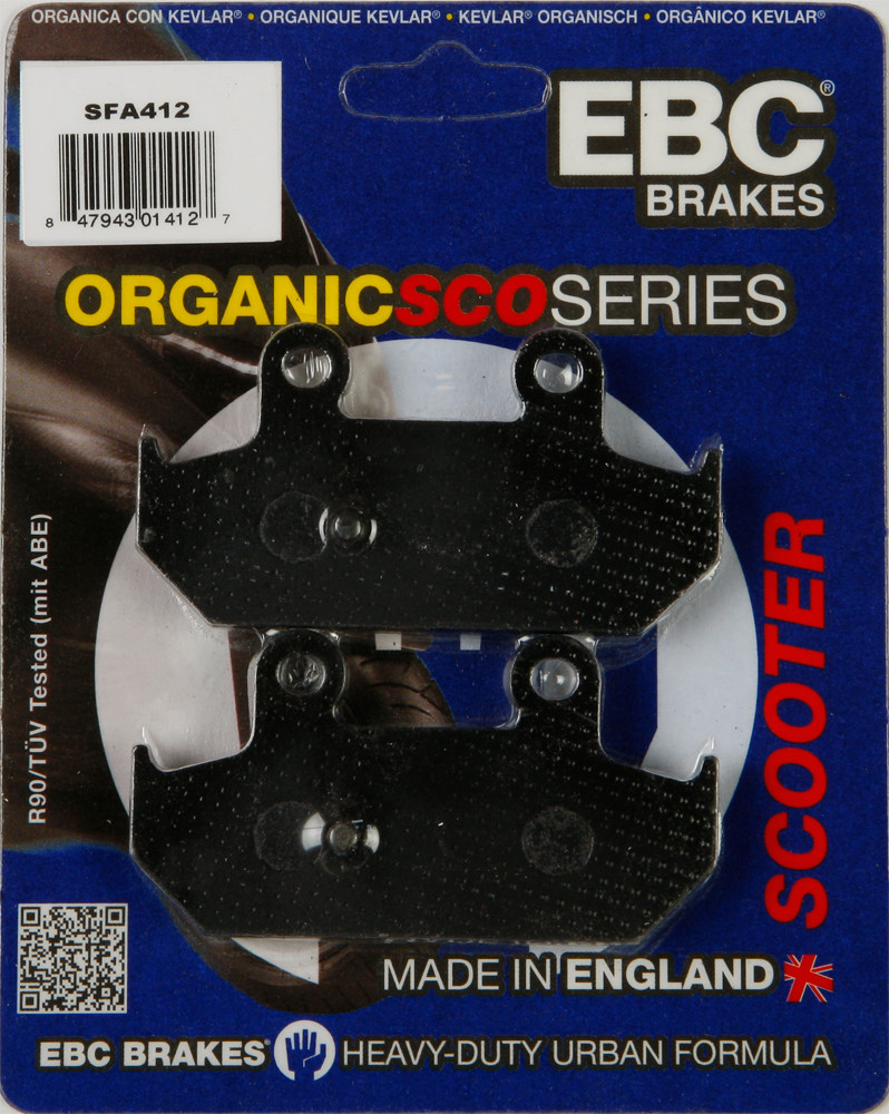 EBC SFA412 Organic Rear Brake Pads