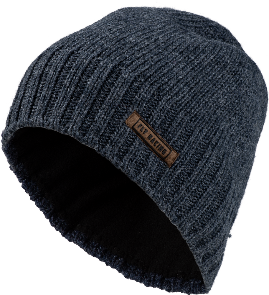 Fly Racing Snow Beanie — Blue