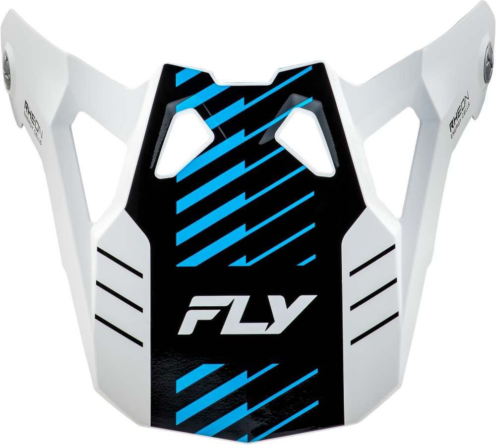 FORMULA CP SLICE VISOR WHITE/RED/CYAN M-2X