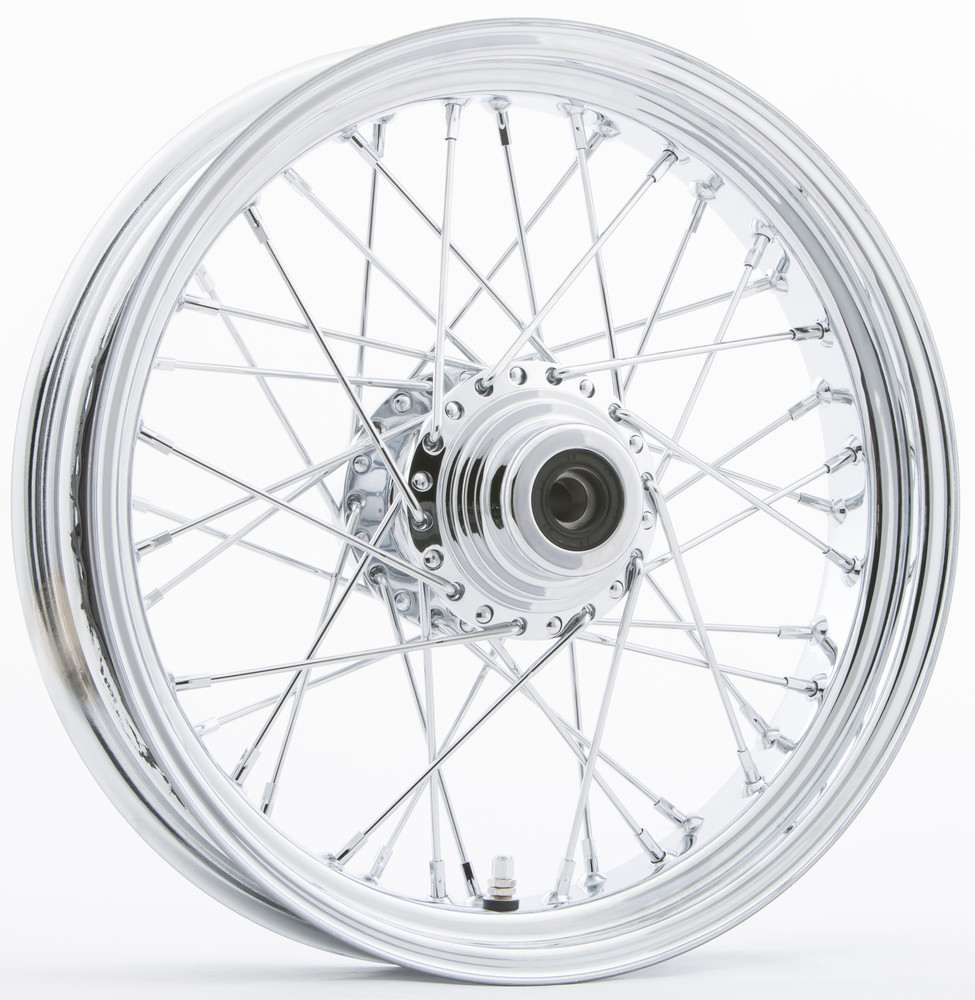 HARDDRIVE FR 40-SPK SD CHROME 16X3.5 FLST-HUB 3/4" AXL 00 LTR