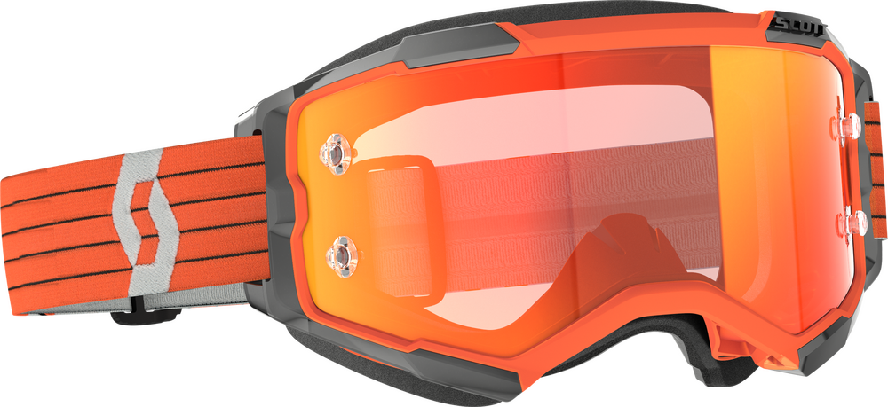 Scott Fury Goggle — Orange/Grey