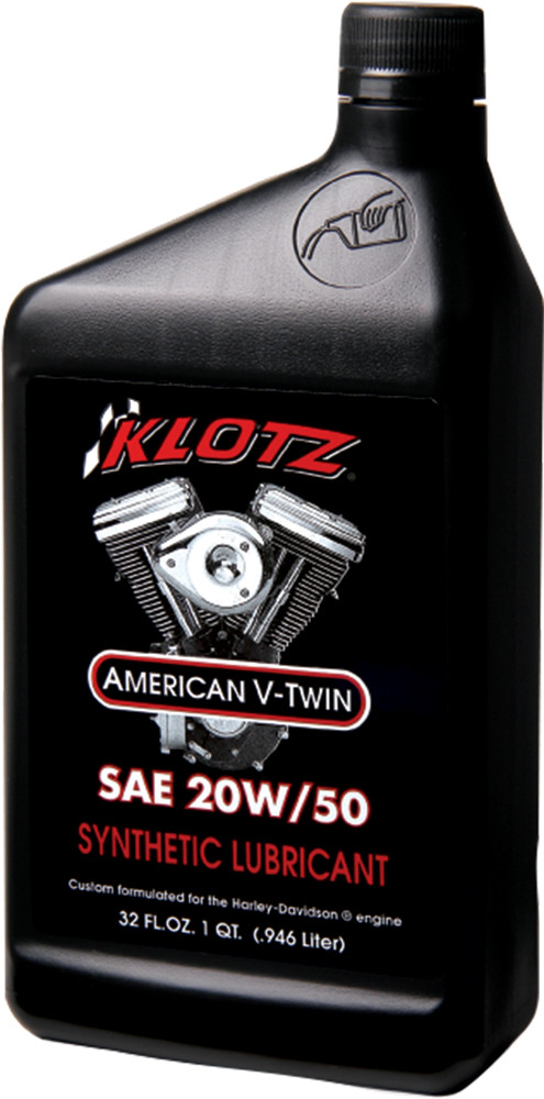 KLOTZ SYNTHETIC LUBRICANT 20W-50 1QT