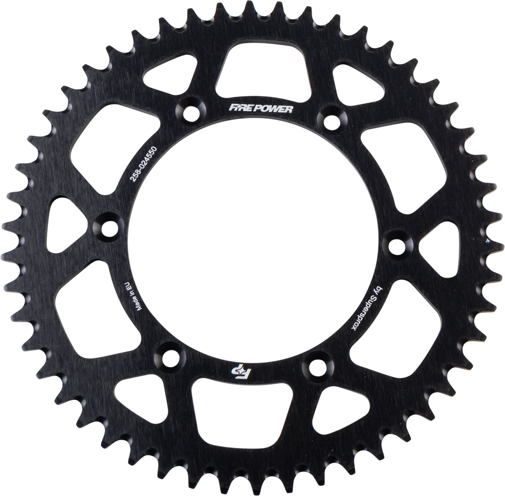 FIRE POWER REAR SPROCKET ALUMINUM 50T BLK