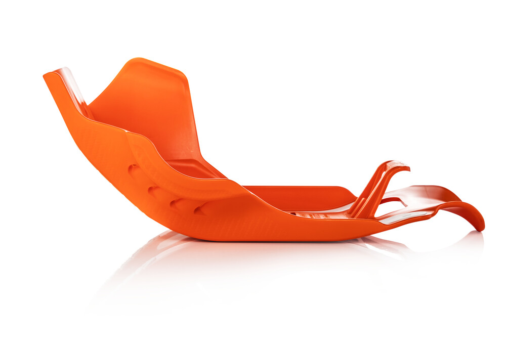 ACERBIS SKID PLATE ORANGE/WHITE