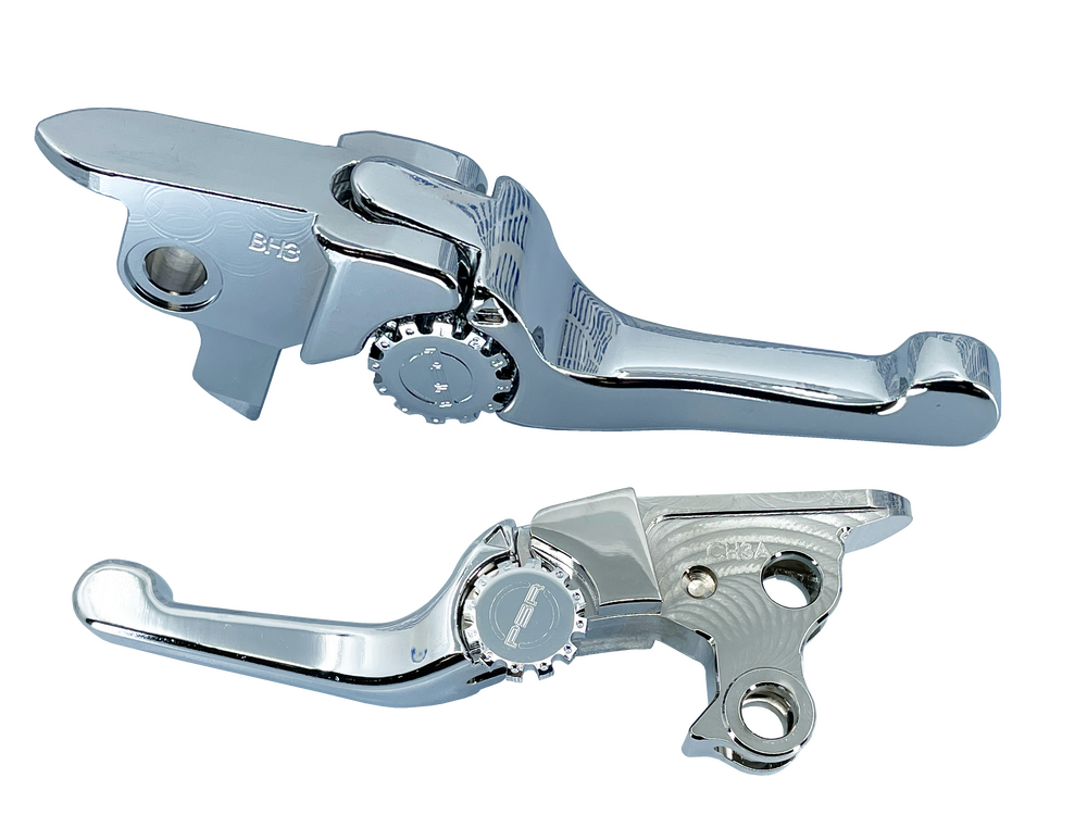 Psr Anthem Shorty Lever Set Chrome Flt 21-24 Cable Clutch