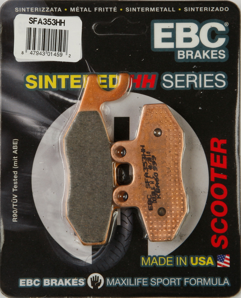 EBC BRAKE PADS SFA353HH DOUBLE-H SINTERED