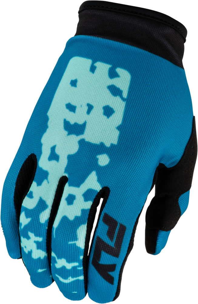 Fly Racing Women's Lite Flake Gloves (2027) — Aqua/Teal/Black
