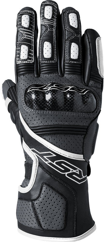 Rst Fulcrum CE Glove — Grey/White/Black
