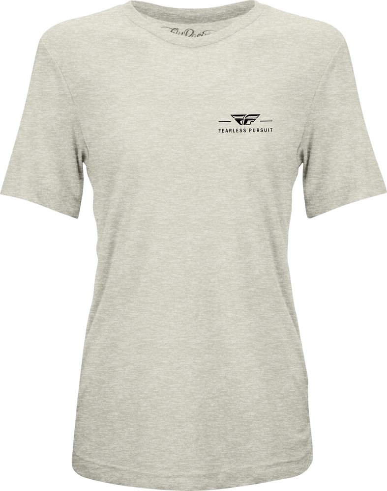 FLY RACING WOMEN'S FLY MOTTO TEE CREAM 2X