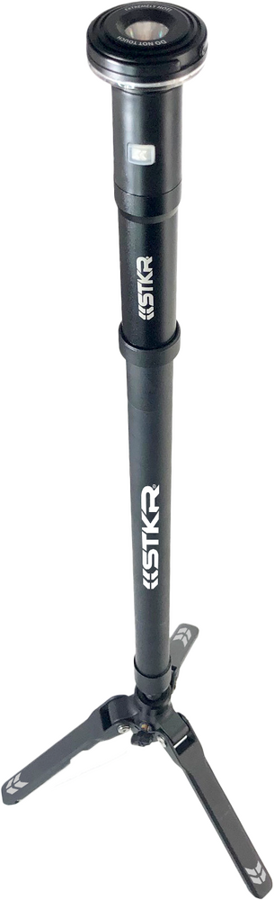 STKR FLI-PRO TELESCOPING LIGHT 8' WITH REMOVABLE FLASHLIGHT