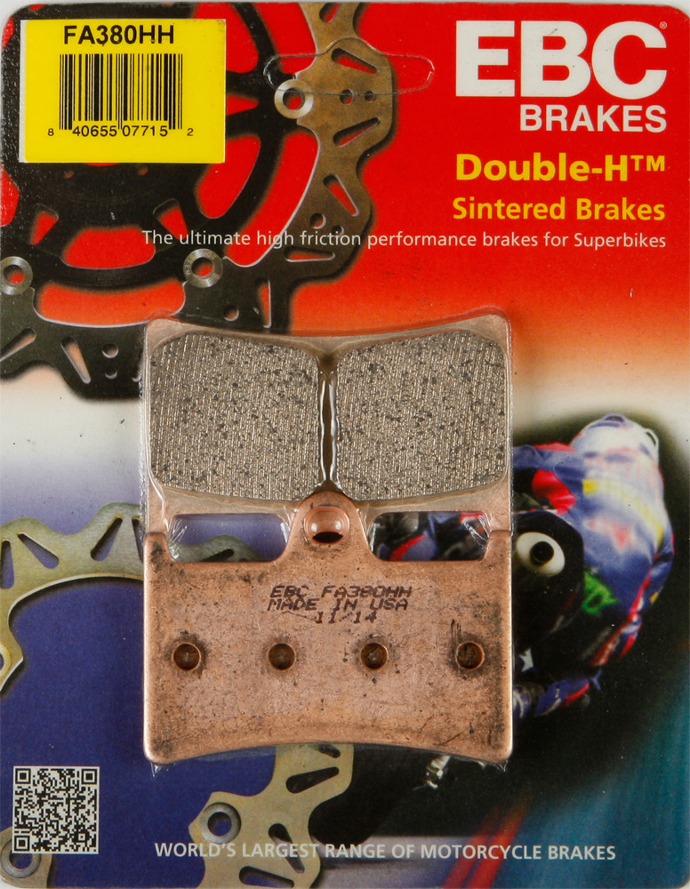 EBC FA380HH Double-H Sintered Front Brake Pads