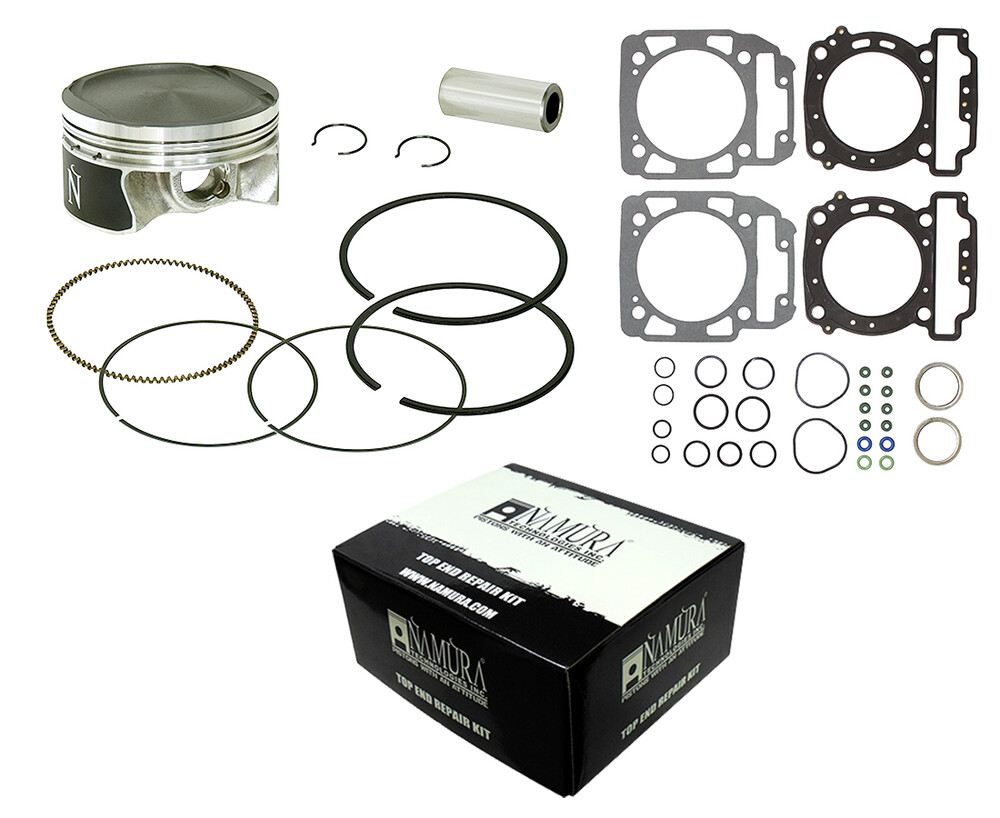 TOP END KIT TWIN CYLINDER 90.96/STD CAN