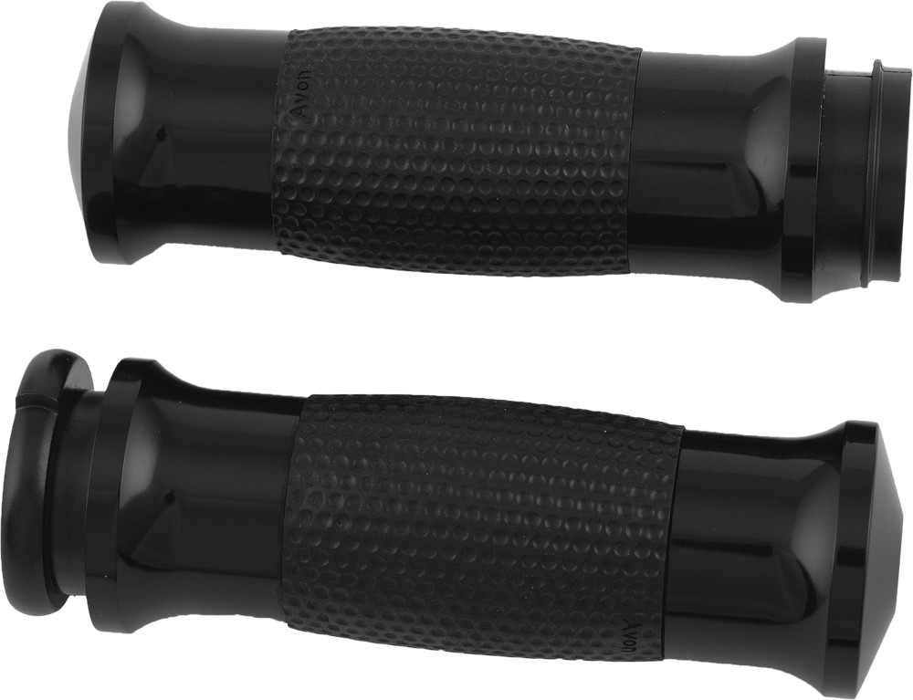 AVON AIR GEL GRIPS W/F-B-W THROTTLE BLACK