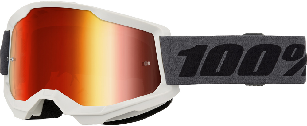 STRATA 2 GOGGLE GREY RED MIRROR LENS