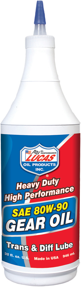 LUCAS HEAVY DUTY GEAR OIL 80W-90 QT
