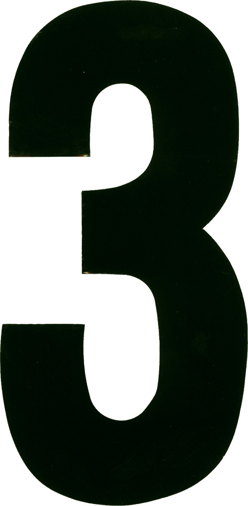 DIRT DIGITS #3 6" WHITE EXTREME DIGITS 3/PK