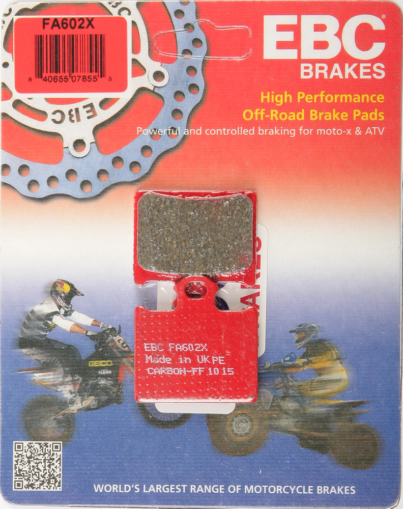 EBC FA602X Carbon X Rear Brake Pads