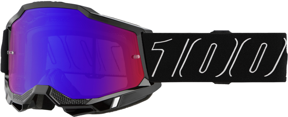 ACCURI 2 GOGGLE BLACKLINE MIRROR RED/BLUE LENS