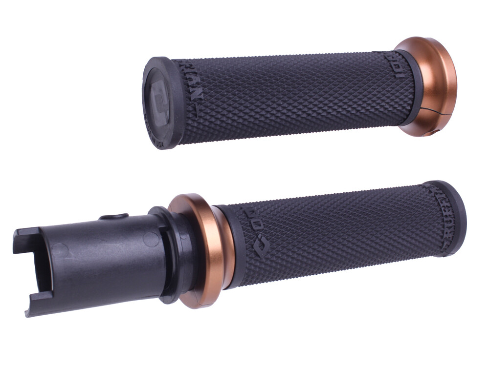 Odi Lock-On Ruffian Grips Black/Bronze Cvo `23-24