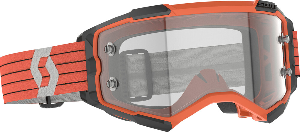 Scott Fury Goggle — Orange/Grey