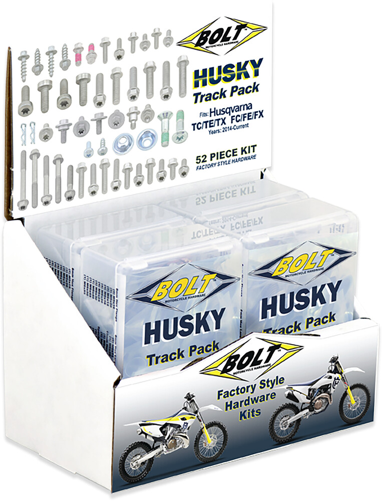BOLT POP DISPLAY TRACK PACK HUS 6/PK