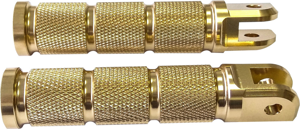 Harddrive Rider Footpegs Retro Bronze M8 Softail