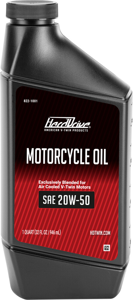 HARDDRIVE ENGINE OIL 20W-50 1QT
