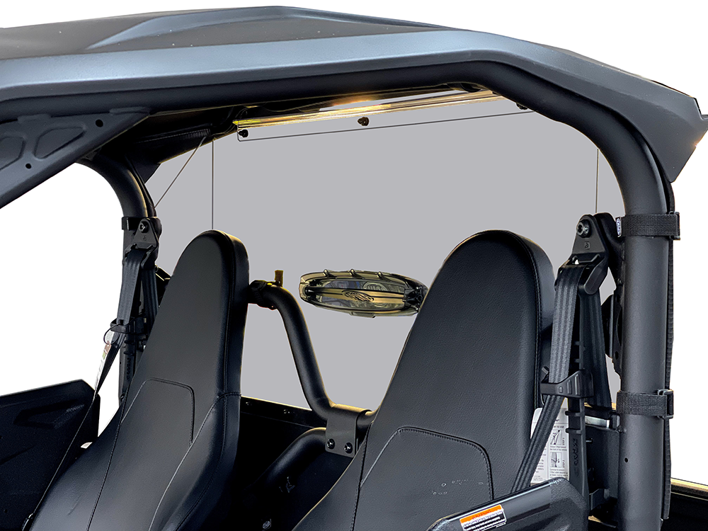 Spike Vented Rear Windshield Yamaha Wolverine RMAX2 2021-2025