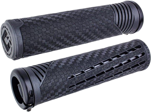 ODI CF11 V2.1 BMX GRIPS PEARL BLK/GRAPHITE W/MATTE BLK