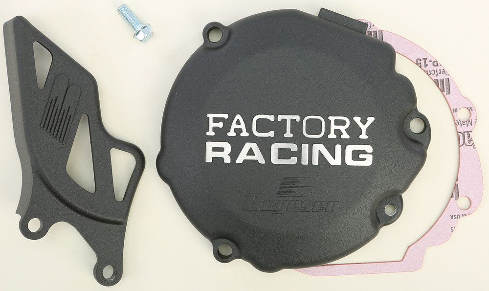 BOYESEN FACTORY RACING IGNITION COVER BLACK