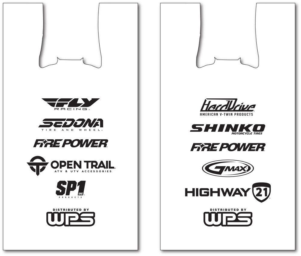 Wps Merchandise Bags 12"X7" 500/Pk