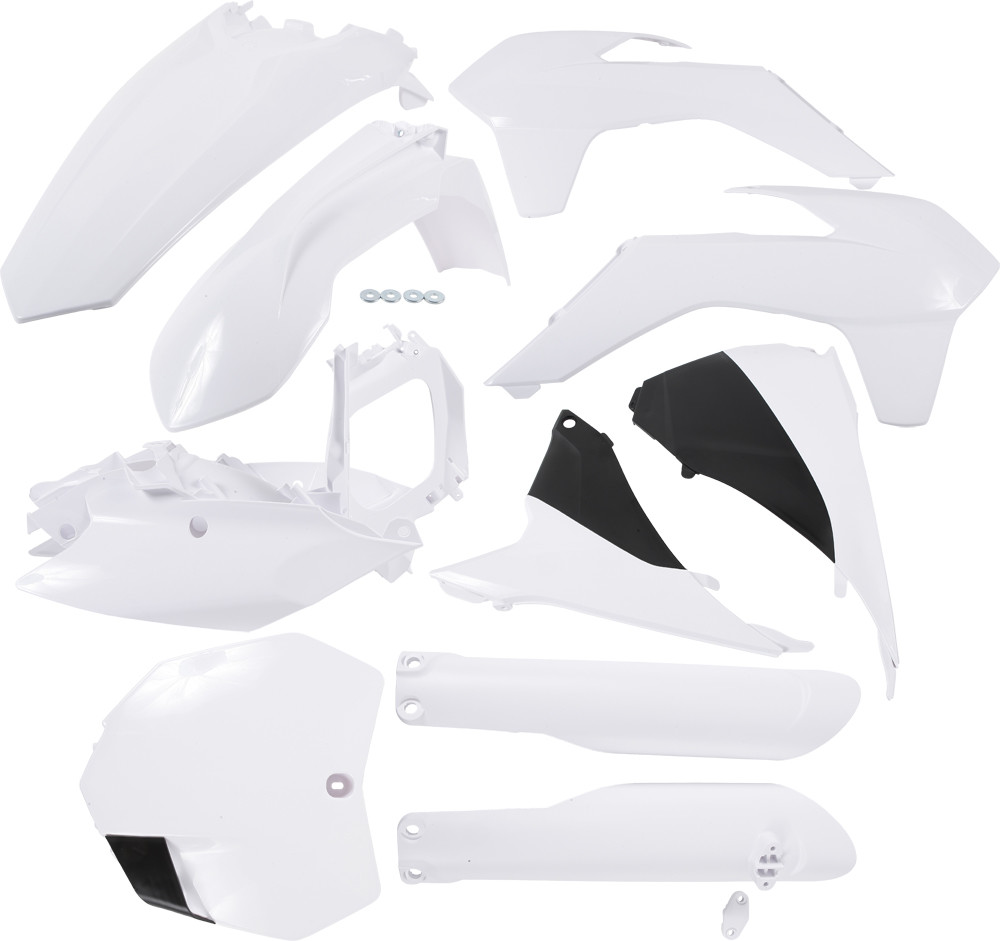 ACERBIS FULL PLASTIC KIT WHITE