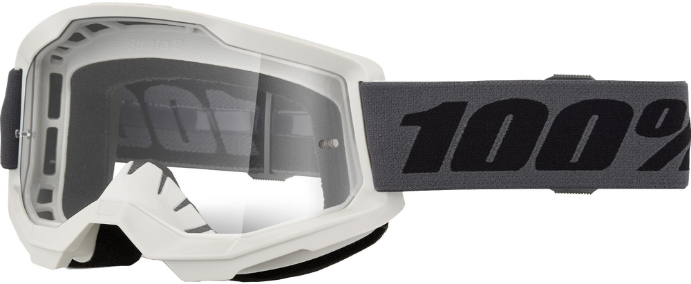 STRATA 2 GOGGLE GREY CLEAR LENS