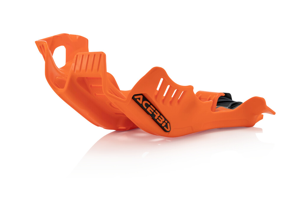 Acerbis Skid Plate Orange/Black