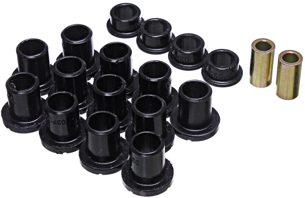 ENERGY SUSP. CONTROL ARM BUSHINGS FRONT BLACK POL