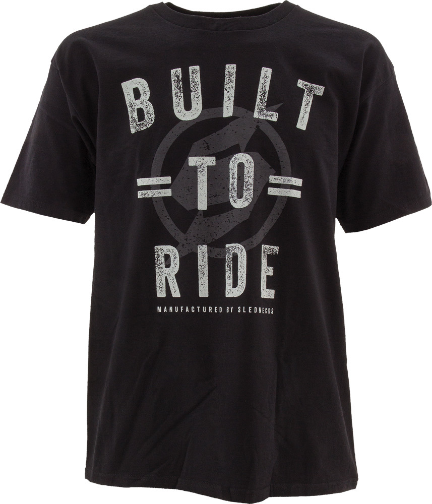 BUILT TO RIDE TEE BLACK M