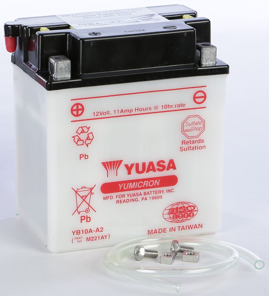 YUASA BATTERY YB10A-A2 CONVENTIONAL