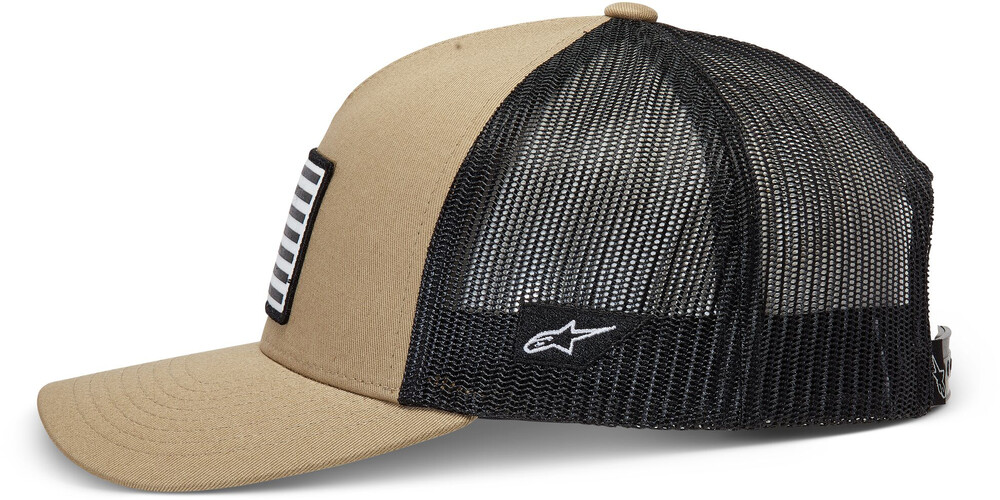 ALPINESTARS FLAG SNAPBACK HAT SAND/BLACK
