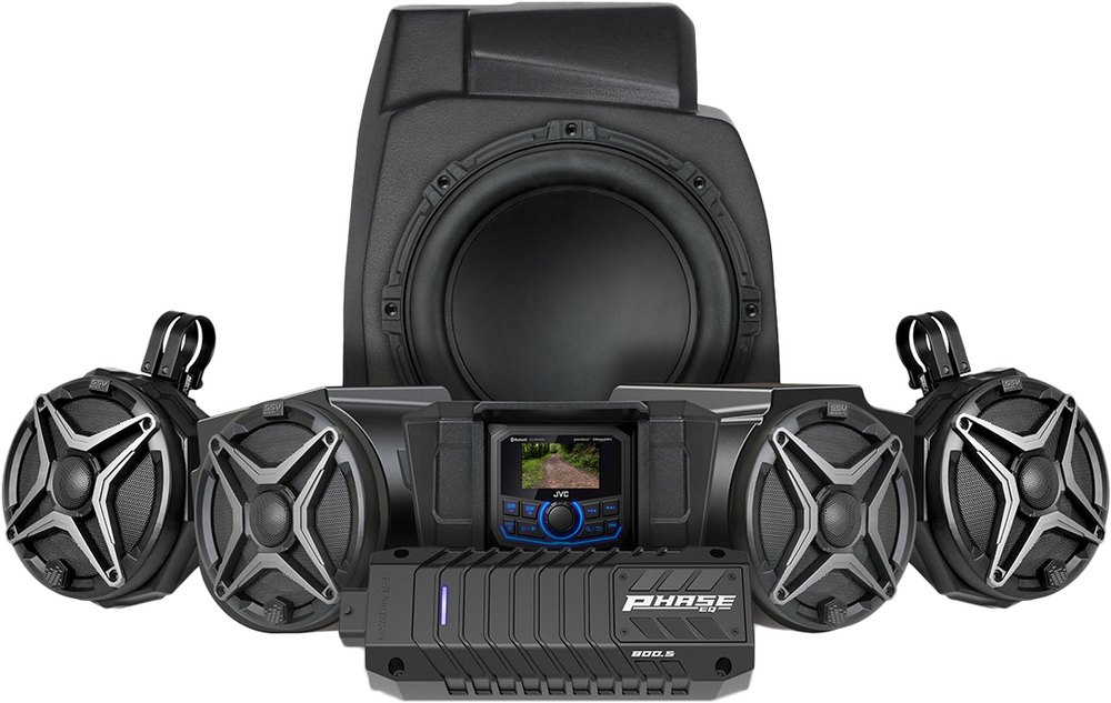 5 SPEAKER KIT W/ JVC CONTROLLER